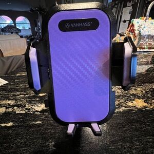 Purple Dash Mount Mobile Phone Holder